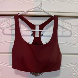 Maroon Lululemon Sports Bra